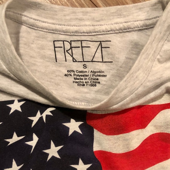 NASA Space Cropped Graphic Tee by Freeze Sz. Small - Picture 5 of 8